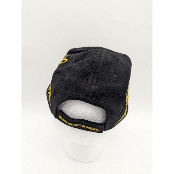 Cat Caterpillar hat cap embroidery black yellow  Adjustable   trucker  baseball - Picture 11 of 11